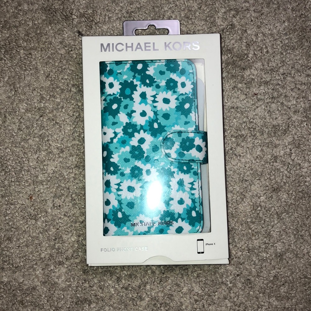MK Tile Blue iPhone X Case